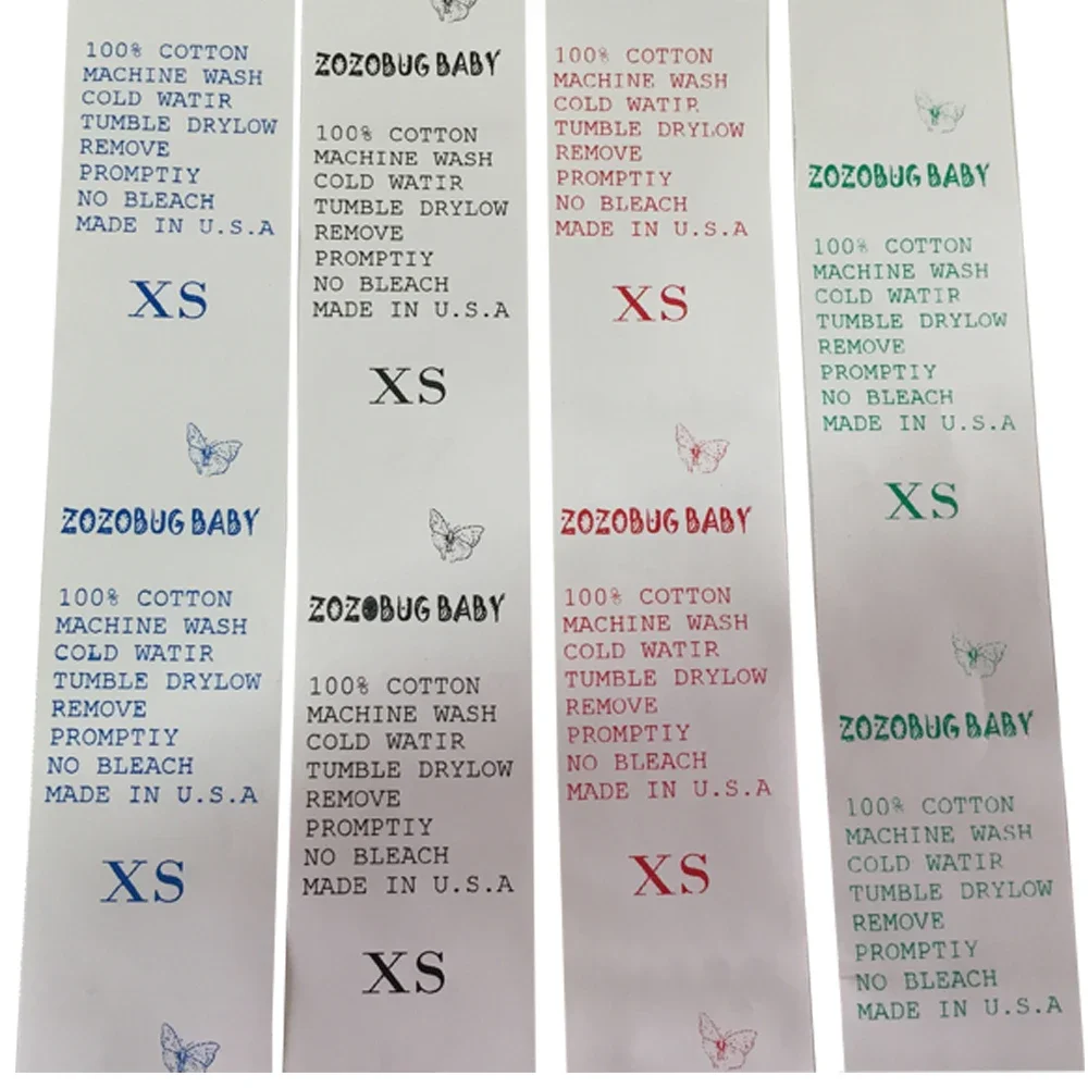 HSPOS Wash Care Label Satin Fa - Commercial Fabric Printing Machine 评论和价格