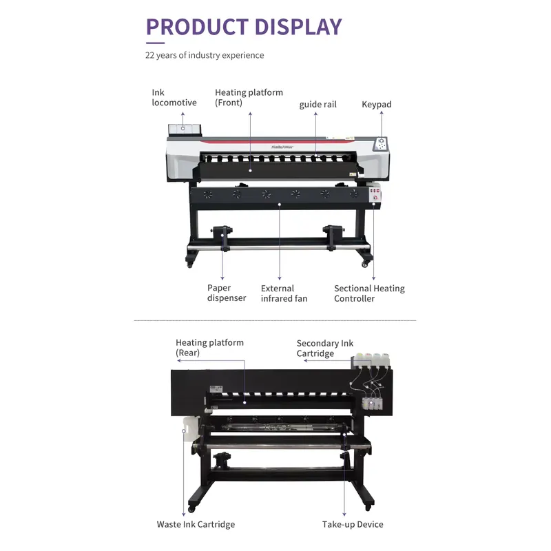 Factory Direct Commercial 1.6m - Commercial Fabric Printing Machine 评论和价格