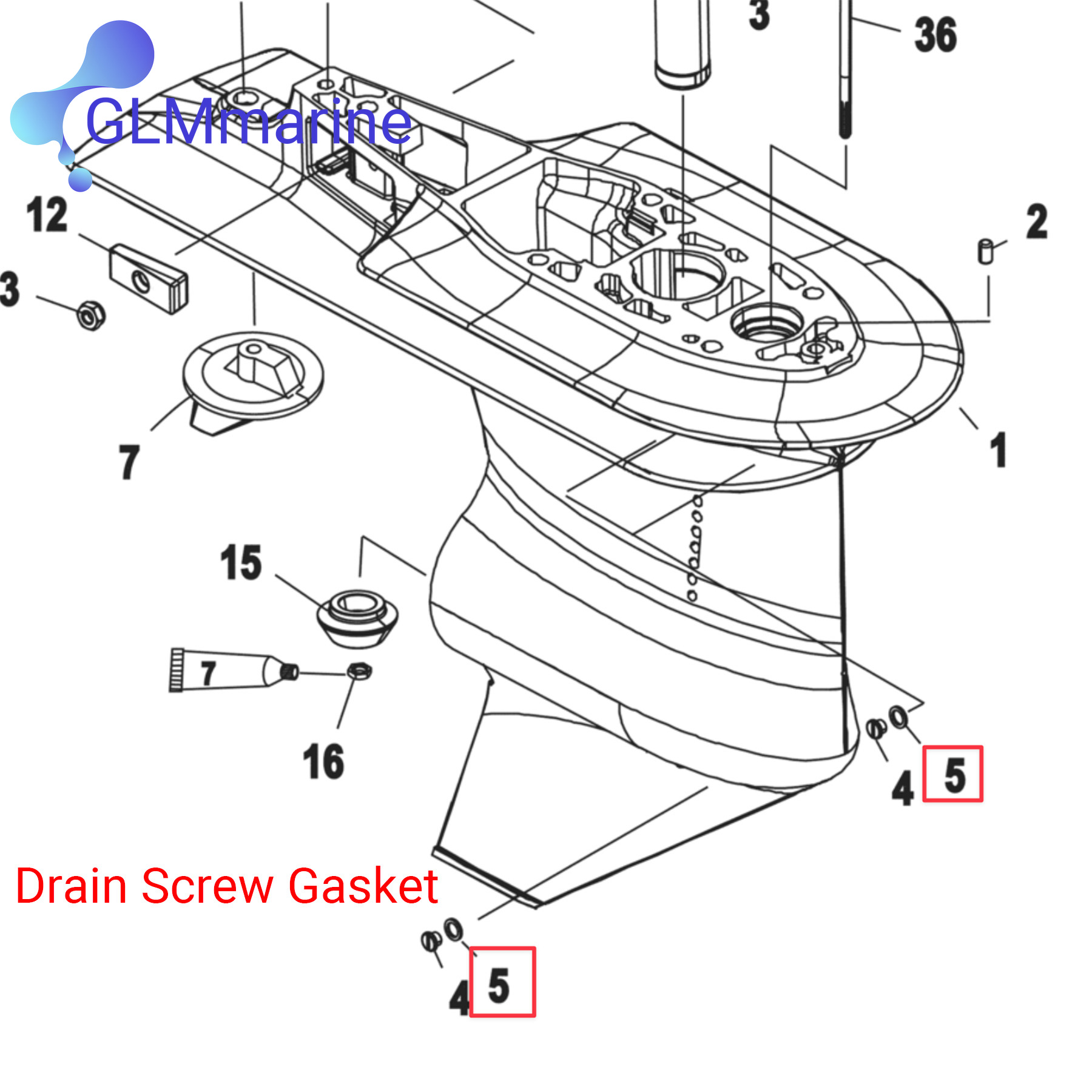 Drain Screw Gasket & Drain Plu - Ink Cartridge 评论和价格