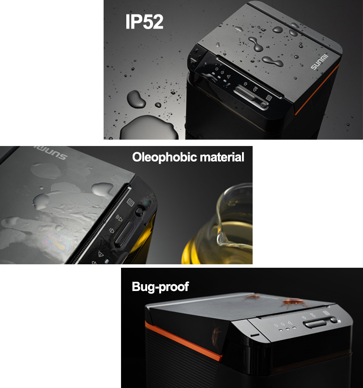 80mm Barcode Thermal Label Rec - Thermal Printer 评论和价格