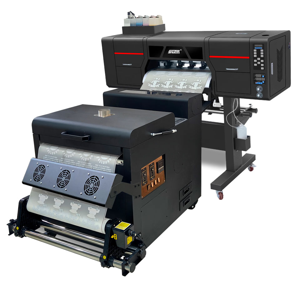 60cm 2heads Xp600/I3200 Dtf Pr - Commercial Fabric Printing Machine 评论和价格