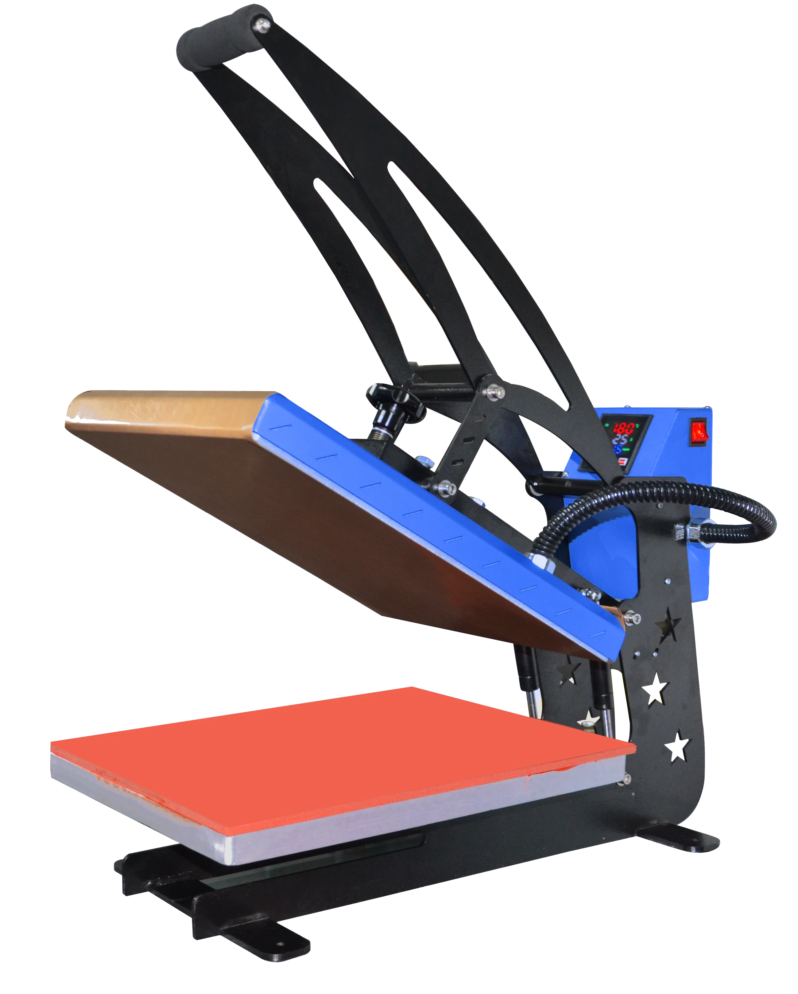 Manual High Pressure Heat Pres - Commercial Fabric Printing Machine 评论和价格